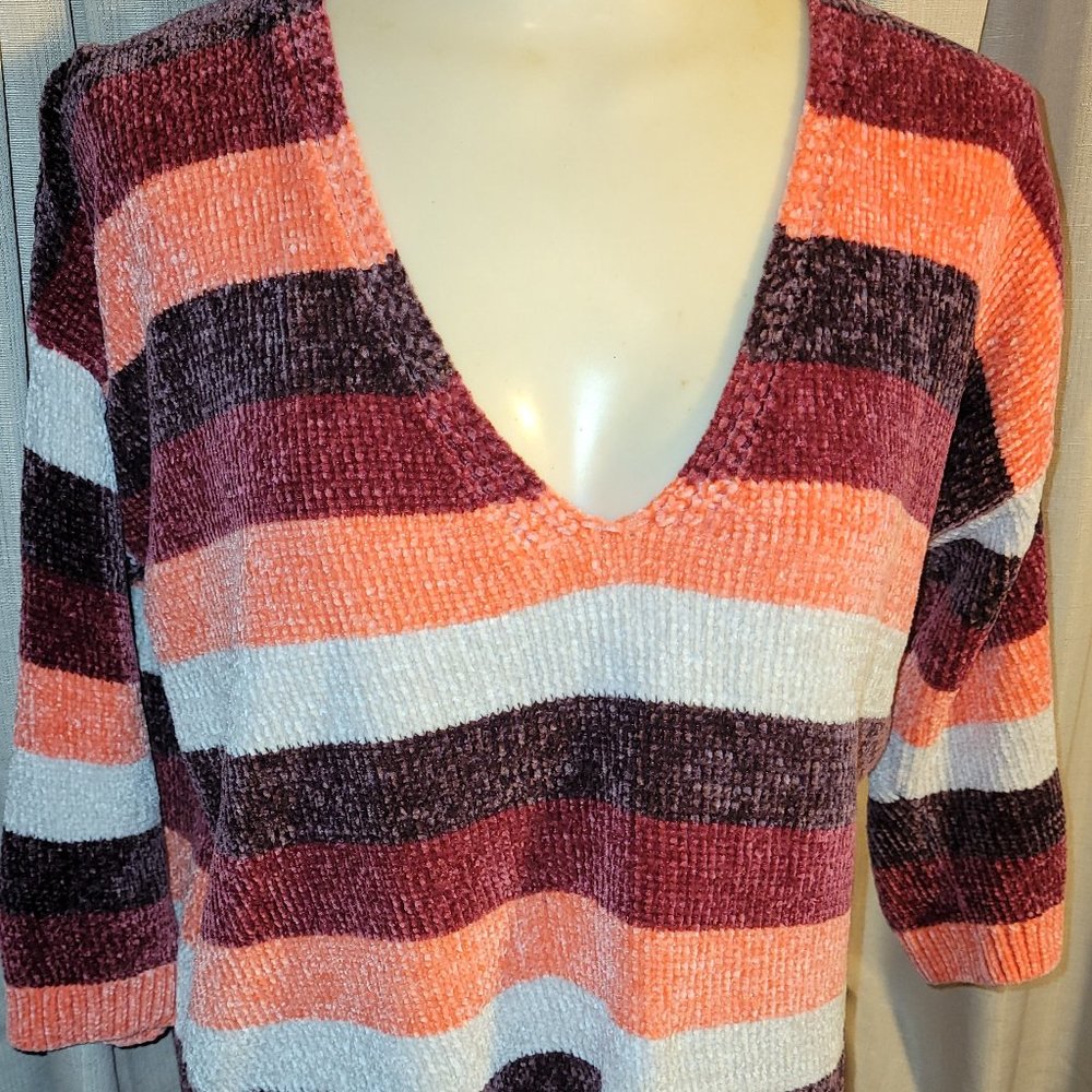 Striped Cashmere Sweater by Express